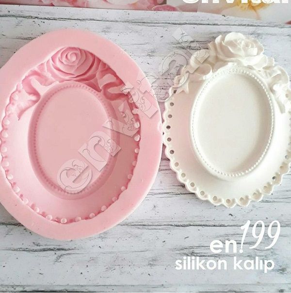 Güllü delikli çerçeve silikon kalıp