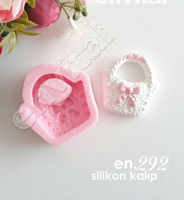 Minik çanta silikon kalıp