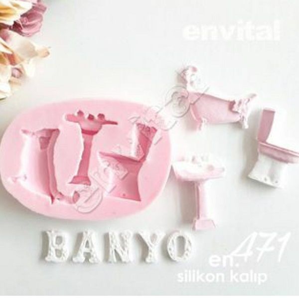 Banyo objeleri silikon kalıp