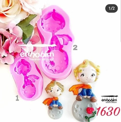 1 no küçük prens silikon kalıp