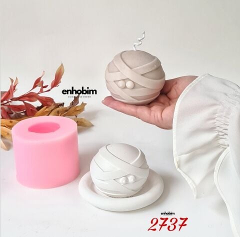 Mumya yuvarlak Silikonkalıp