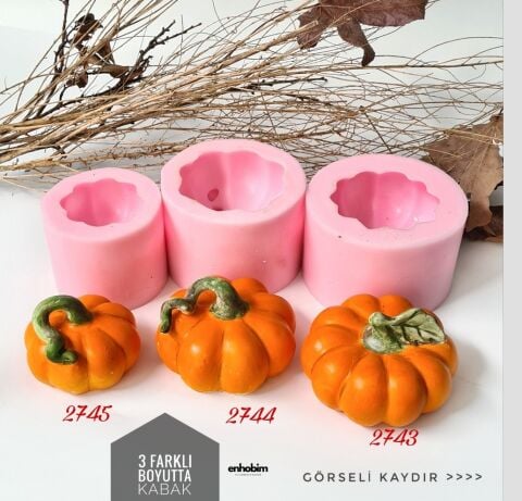 Kabak düz yaprak detay büyük boy Silikon kalıp