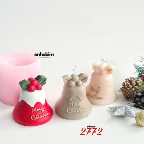 Çan Mum Silikon Kalıp