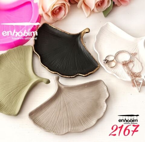 Yaprak Form Sunumluk Silikon kalıp