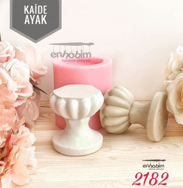 Kaide saksı  Ayağı silikon kalıp