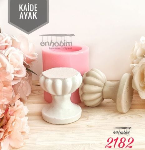 Kaide saksı  Ayağı silikon kalıp