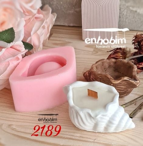 Mumluk Sunumluk Deniz kabuğu silikon  kalıp