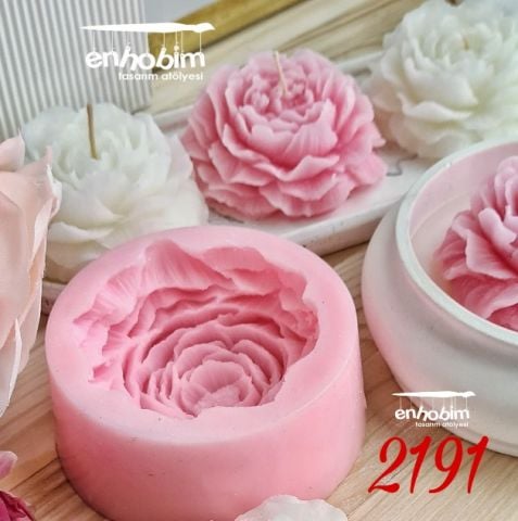 Mum Büyük Boy Şakayık silikon kalıp