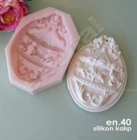 Tabanda atlı karınca silikon kalıp