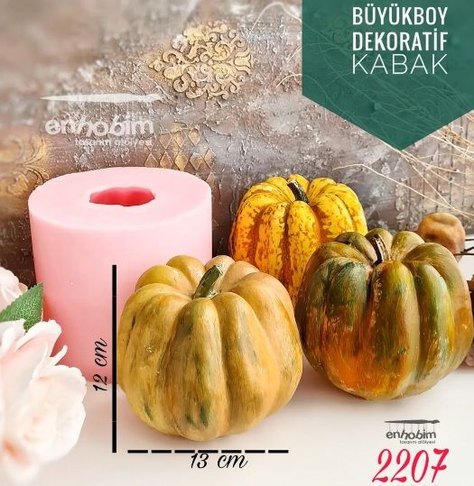 Kabak Tekli Büyük Silikon kalıp