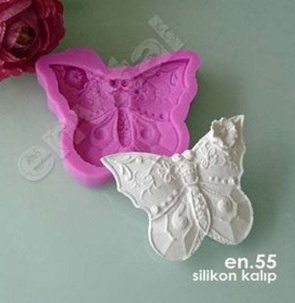 Kelebek silikon kalıp