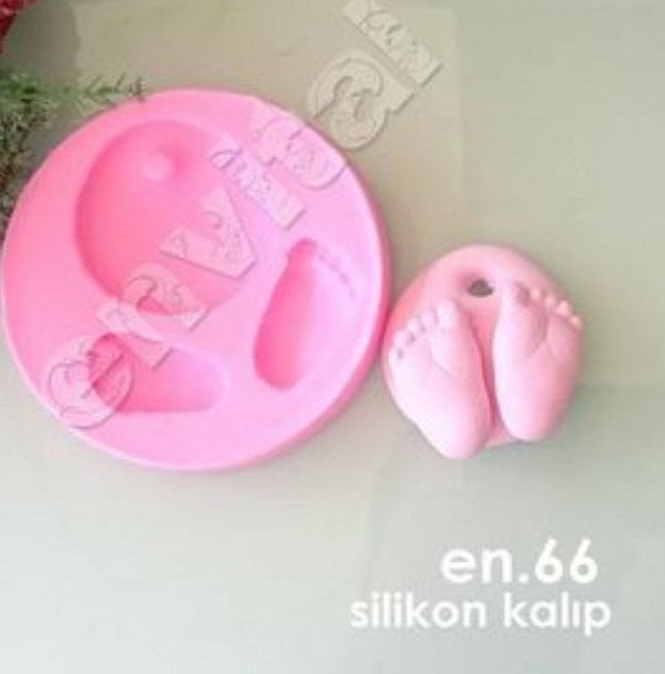 Küçük tabanda ayaklar silikon kalıp