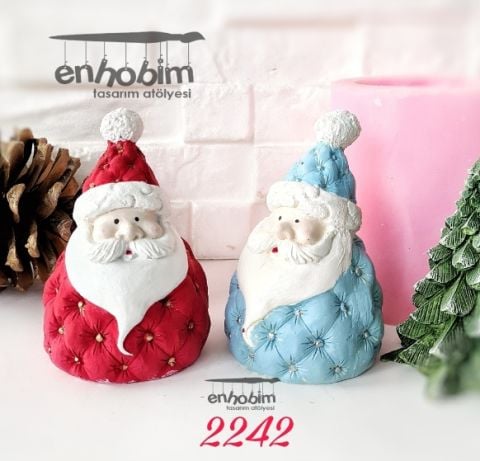 Tombiş Noel Baba Silikon Kalıp