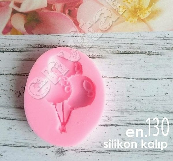 3lü mini balon silikon kalıp