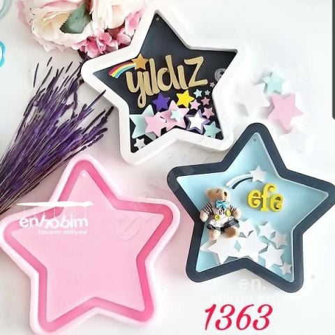Yıldız pano silikon kalıp