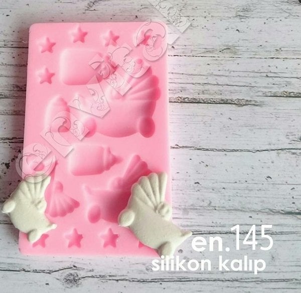Bebek objeler silikon kalıp