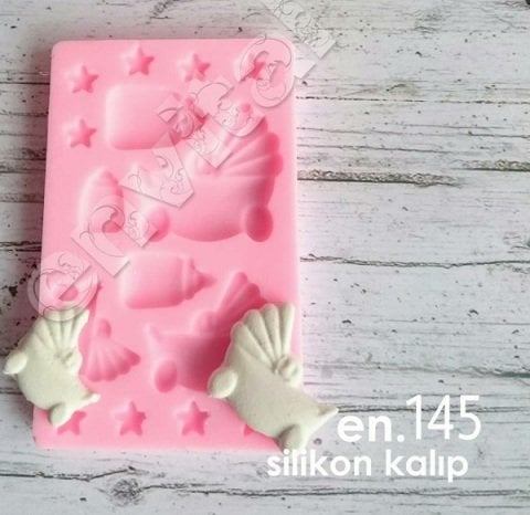 Bebek objeler silikon kalıp