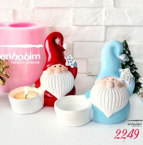 Cüce Mumluk Silikon kalıp