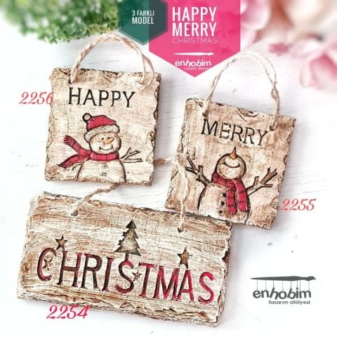 Christmas Duvar süsü Sİlikon kalıp