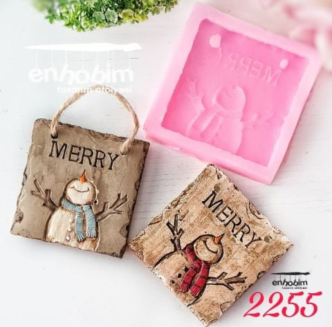 Merry Duvar Süsü Silikon Kalıp