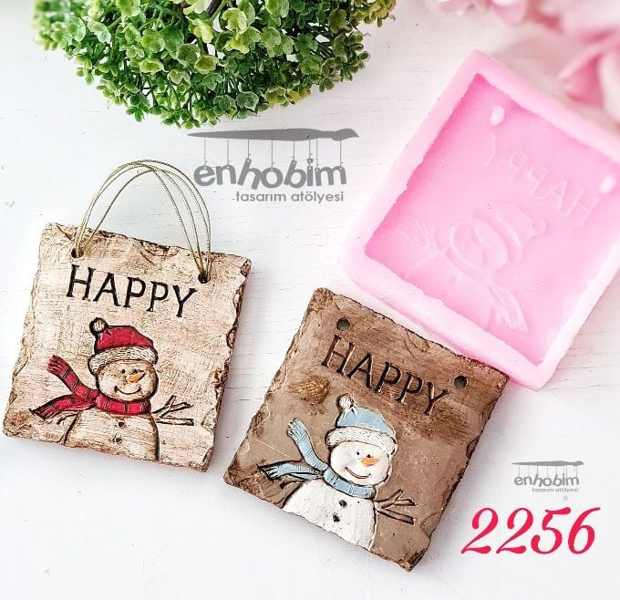Happy Duvar Süsü Silikon kalıp