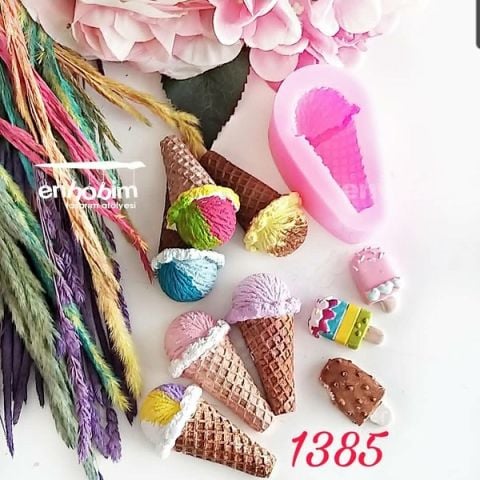 Tekli külah dondurma