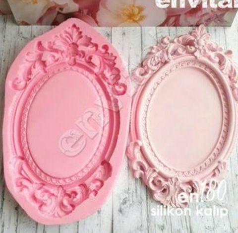 Küçük çırağan çerçeve silikon kalıp