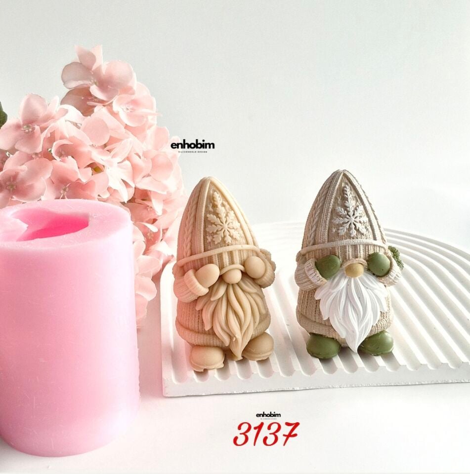 Gnome Mum Silikon Kalıp