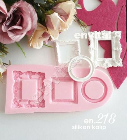 3lü ayna set silikon kalıp
