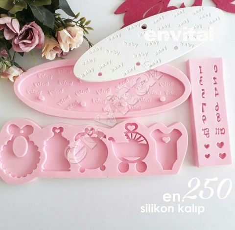 Baby doğum pano silikon kalıp