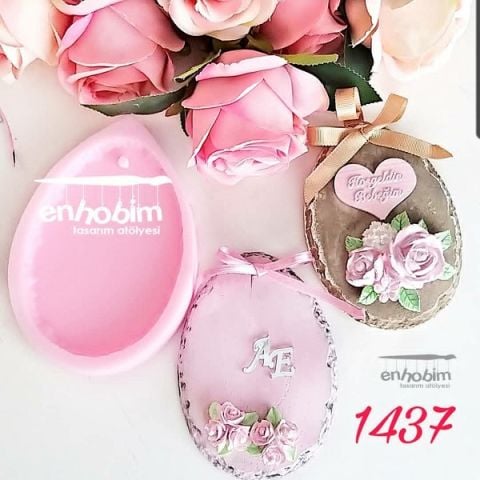 Oval kütük taban silikon kalıp