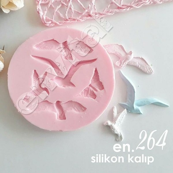 Martılar silikon kalıp