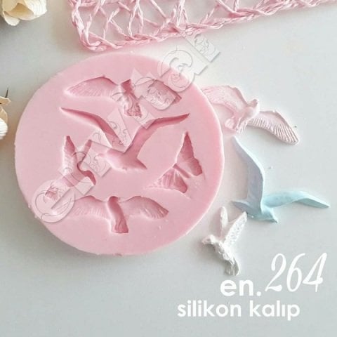 Martılar silikon kalıp