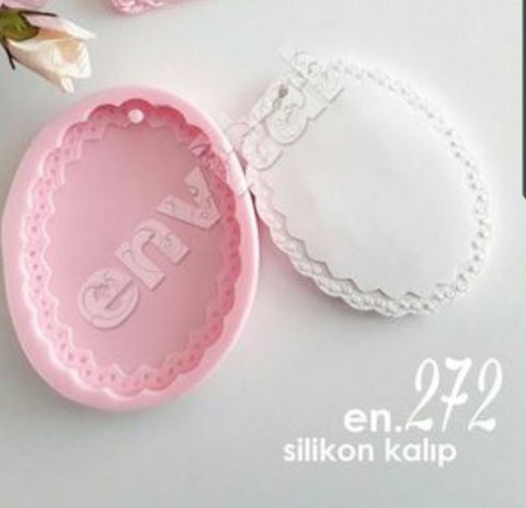 Oval papatya taban silikon kalıp