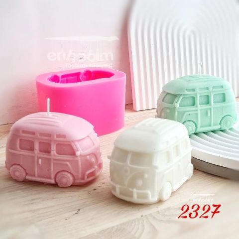 Woswos Minibüs Mum silikon Kalıp