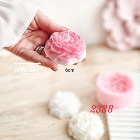 Şakayık küçük boy 6cm silikonkalıp