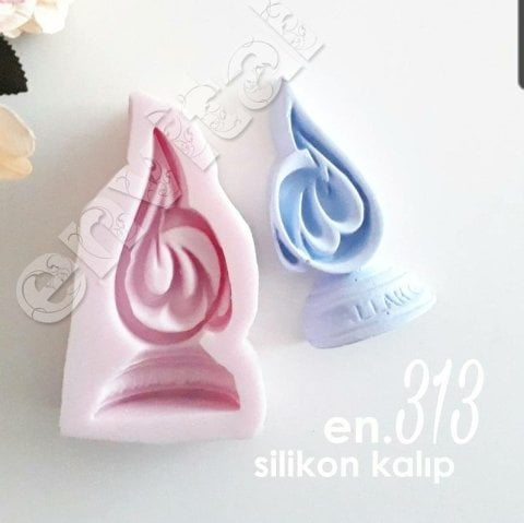 Allah lafz silikon kalıp