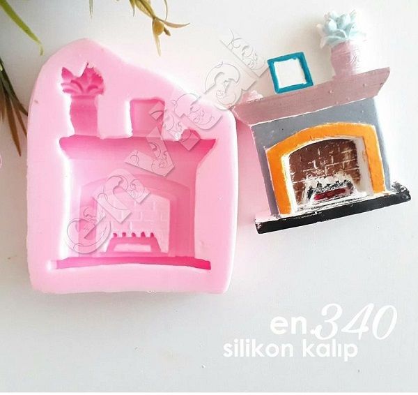 Şömine silikon kalıp
