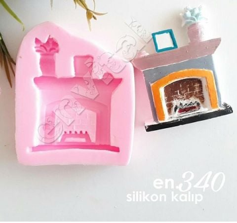 Şömine silikon kalıp