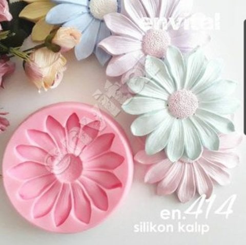 Büyük papatya silikon kalıp