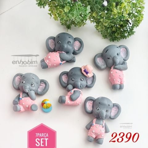 7 li Tulumlu Filler Set Silikon Kalıp