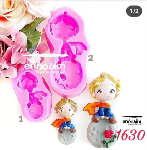 2no büyükboy küçük prens silikonkalıp