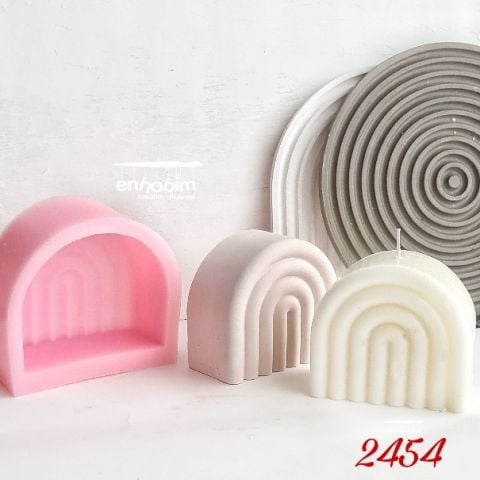 Gökkuşağı rainbow küçük MUM siliko kalıp