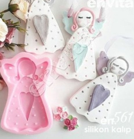 Kalpli melek silikon kalıp