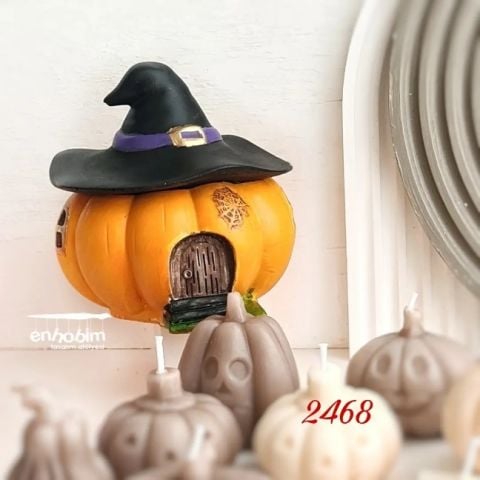Cadı Evi KUTU halloween KABAK Silikon kalıp