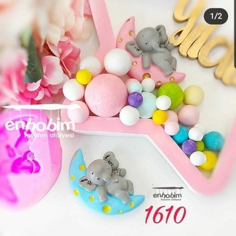 Ayda fil silikon kalıp