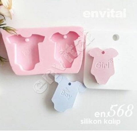 2li bebek zıbın silikon kalıp