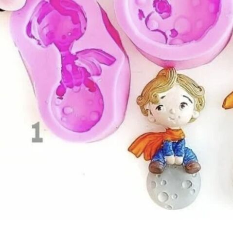 1 no küçük prens silikon kalıp