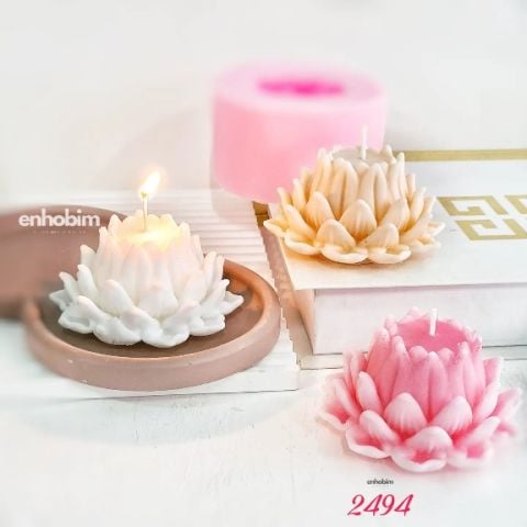 Lotus Mum Silikon Kalıp