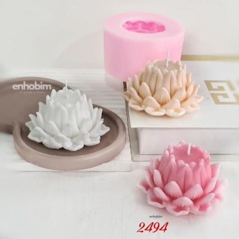 Lotus Mum Silikon Kalıp